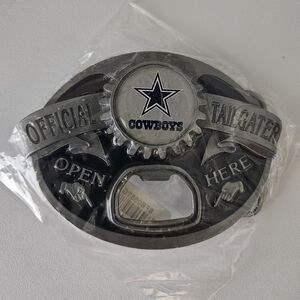 Dallas Cowboys Belt Buckle With Bottle Opener
